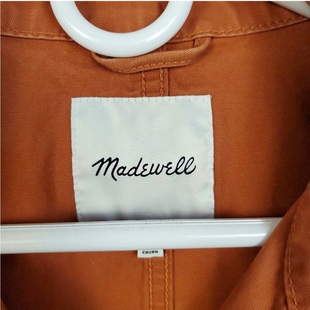 Madewell Utility Jacket Rust Color Size XS – Excellent Quality - Picture 12 of 12
